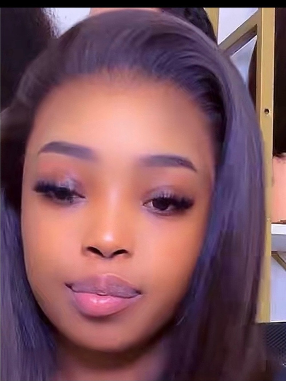 Brazilian Straight Bob Wig – Glueless Human Hair Lace Front Wig, Natural Black